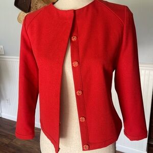 Anthropologie Moncollet like new button up cardigan sweater size 0